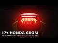 How to install a Programmable Integrated Tail Light on a 2017+ Honda Grom by TST Industries