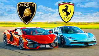 Lamborghini Revuelto v Ferrari SF90 v Porsche 918: DRAG RACE by carwow 2,980,835 views 7 days ago 15 minutes