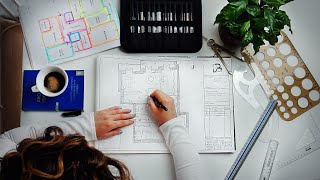 How to draw floor plans (by hand) screenshot 1