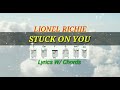 Stuck on you  lionel richie lyrics w chords