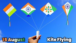 4 Best Tiranga Kite , 15 August Special Kite , How To Make Kite , Patang Kese Banate He , Patangbazi
