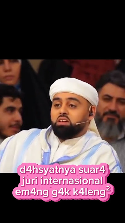 PANTAS SAJA JADI JURI MTQ INTERNASIONAL!!!! Suaranya merdu sekali #qoriinternasional