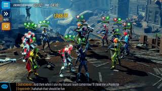 U7.2 Node C10 A Kree walks into a bar Marvel Strike Force MSF Ultimus 7 difficulty 2