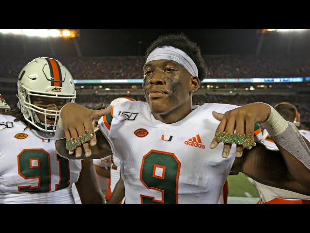 Miami Hurricanes 2021 Turnover Chain & Touchdown Rings — UNISWAG