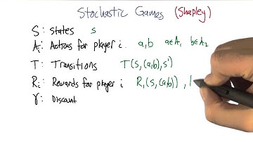 Stochastic Games - Georgia Tech - Machine Learning