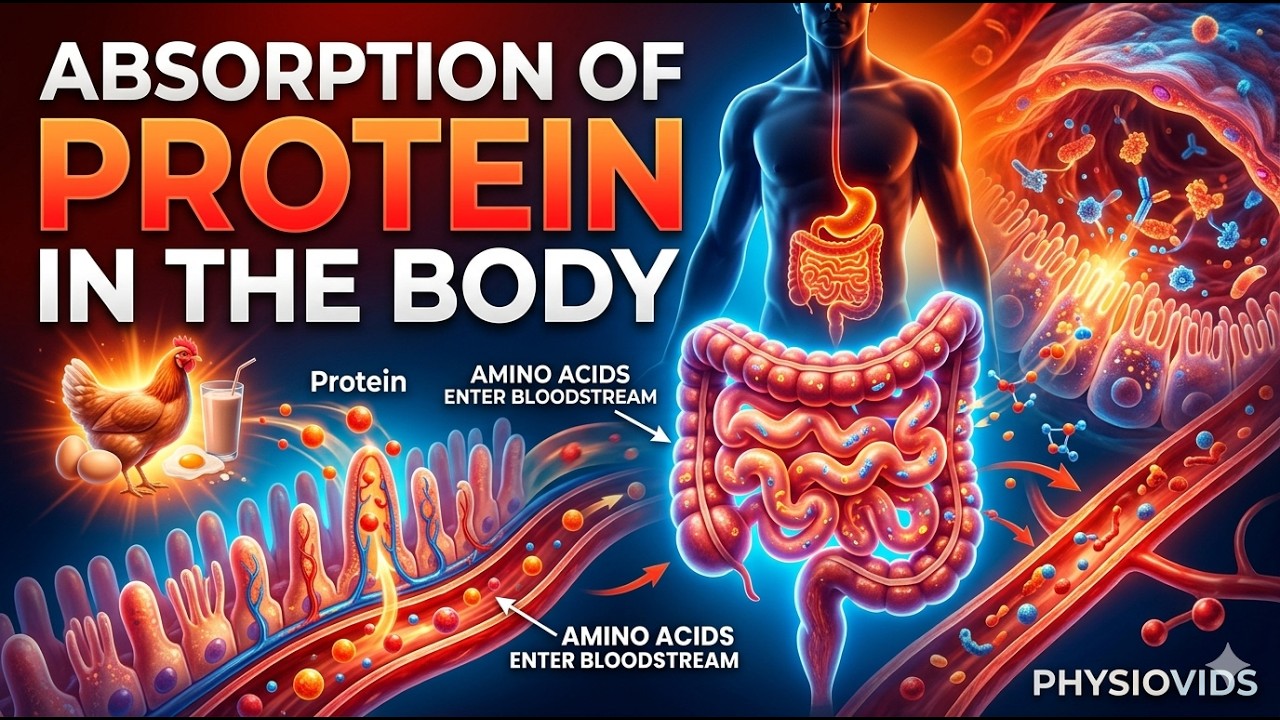 Protein Absorption In The Body - YouTube