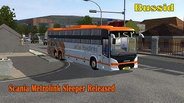 Scania Metrolink Sleeper Coach Released | New Bussid Mod | Evil Simulation