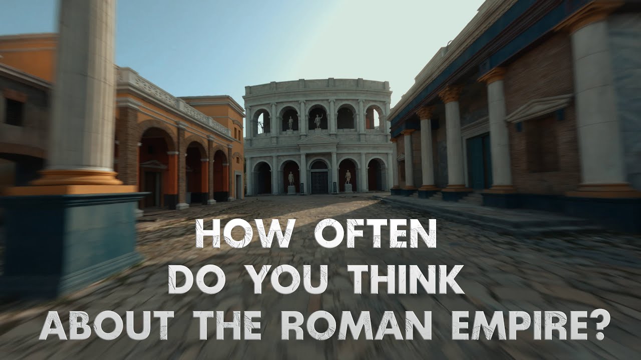 FPV Drone in Nu Boyana Film Studios, Bulgaria - Ancient Roman Decor