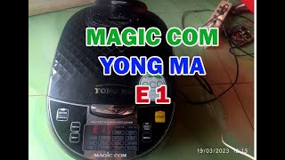 Yong Ma Digital Rice Cooker Error 1