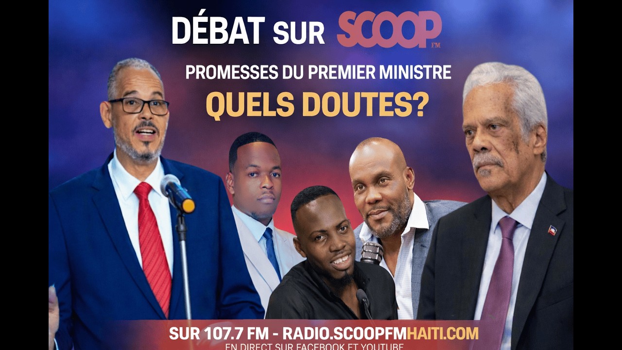 Haïti Débat : Le Professeur Auguste D’Meza perplexe face aux promesses du PM Fils-Aimé
