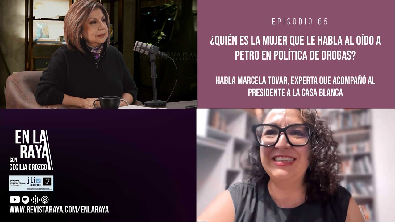 ¿Quién es la mujer que le habla al oído a Petro en política de drogas?
