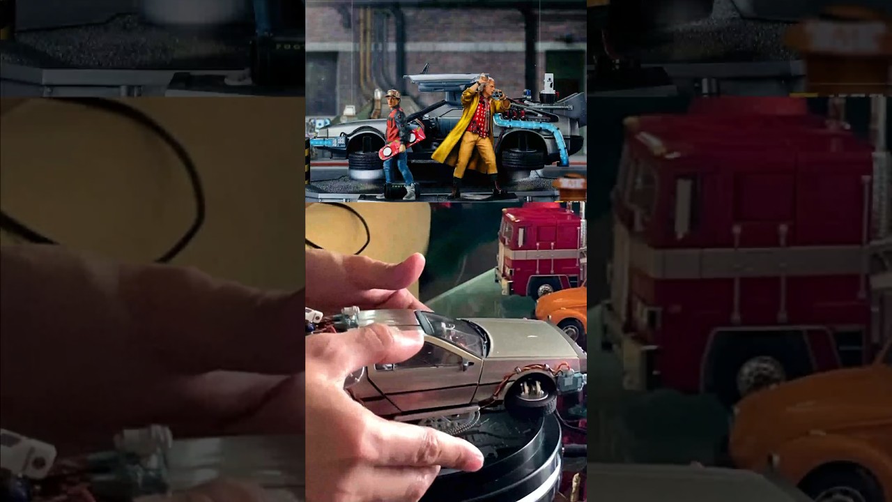 Back to the Future II Floating Delorean.👌🏻 