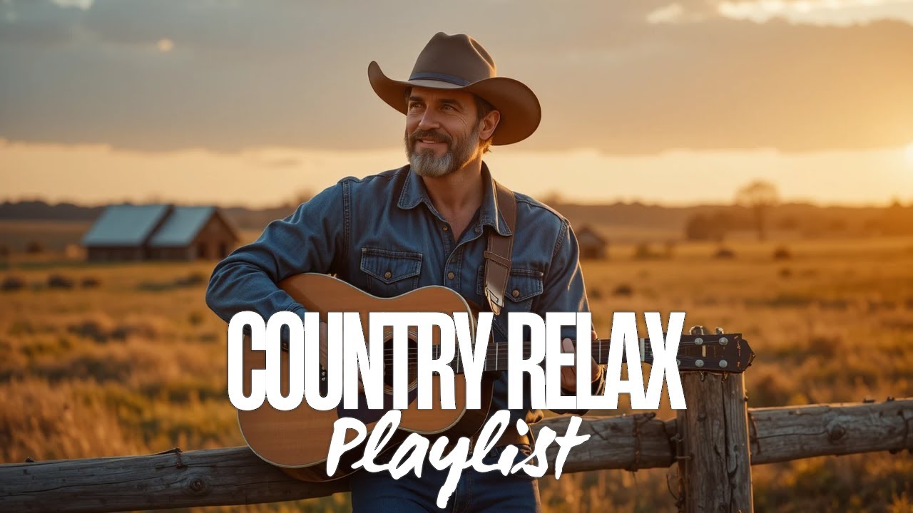 RELAXING COUNTRY MUSIC MIX – Soft Western Strings for Calm & Focus 🌾