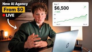 I Started an Ai Agency From $0 to Prove It's NOT Luck (Live)