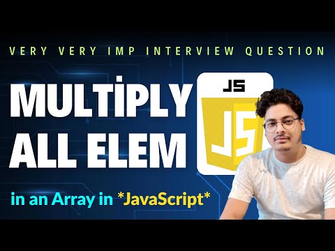 Multiply All Elements in an Array using map() in JavaScript 💻| Easy Tutorial | JS for Beginners