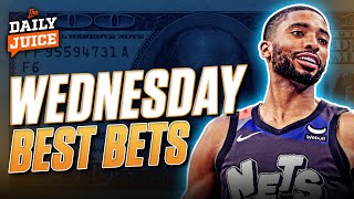 Best Bets for Wednesday (4/10): NBA + NHL + MLB | The Daily Juice Sports Betting Podcast