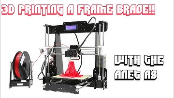 Anet A8 Frame Brace Print Time Lapse