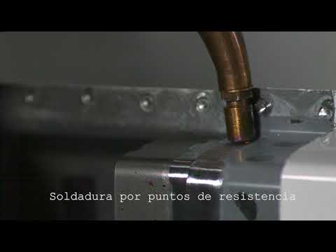 Soldadura por puntos de resistencia a cámara lenta. - YouTube