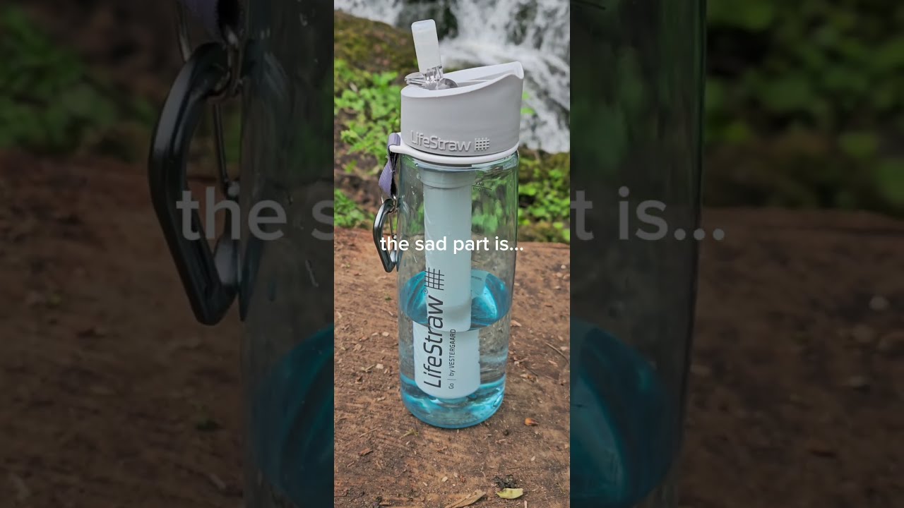 Lifestraw bottle - video review #lifestraw