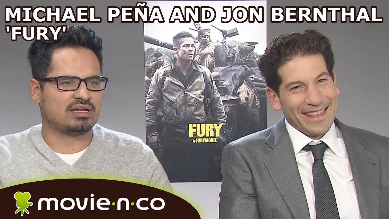'Fury: Interview with Michael Peña and Jon Bernthal