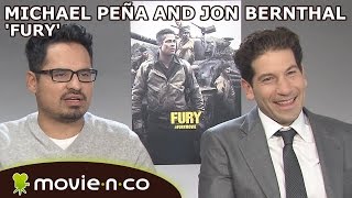 'Fury: Interview with Michael Peña and Jon Bernthal