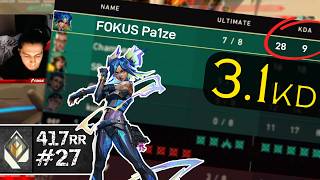 REPORTED. Pa1ze's Neon Movement is actually a Cheat Code. 💀 [EU] #MatchMVP