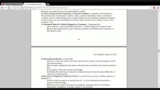 Crash Course Rules of Evidence - Rule 803.3 State of Mind Exception