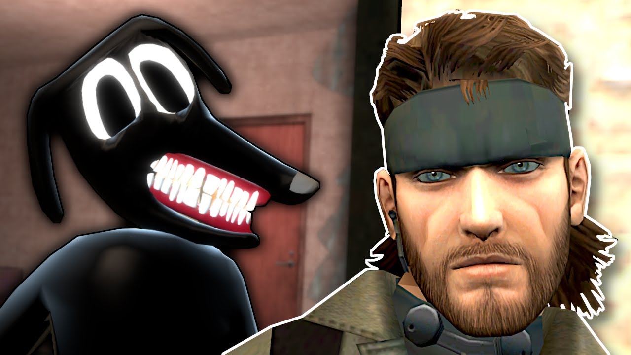 HIDING FROM CARTOON DOG! - Garry's Mod Gameplay - Slasher Survival