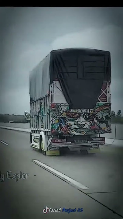 wahyu abadi 02 oleng di jalan tol