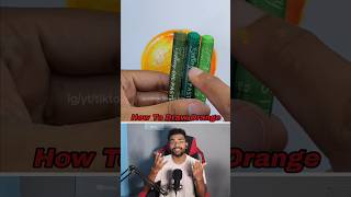 How To Draw an Orange 🍊