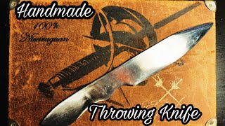 Throwing Knife Making with Basic Tools