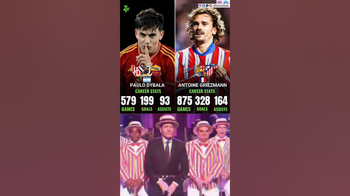 Paulo Dybala vs Antoine Griezmann Club Goals+assist😱🥶⚽ #dybala #griezmann #france #argentina #viral