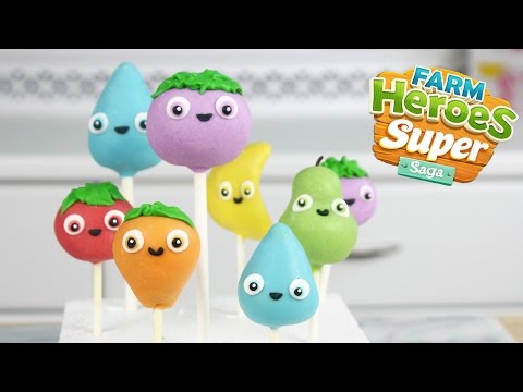 How to Make Farm Heroes Super Saga Cake Pops +GIVEAWAY
