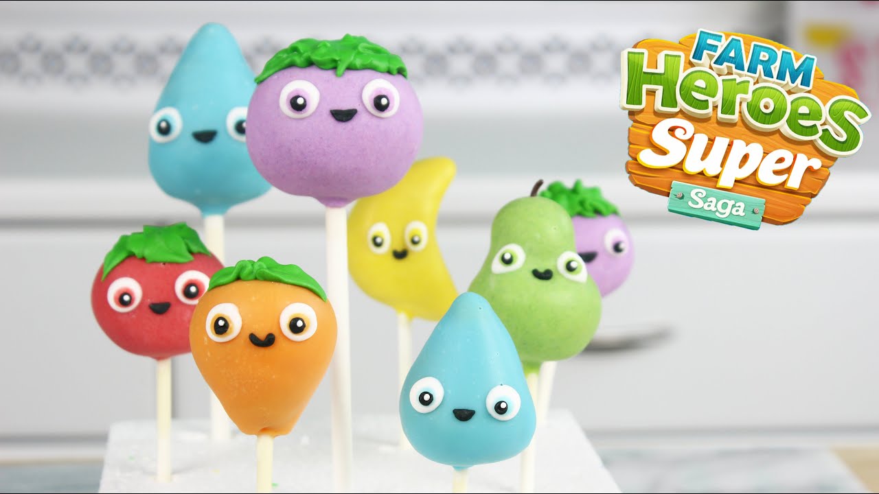 How to Make Farm Heroes Super Saga Cake Pops (+GIVEAWAY)!