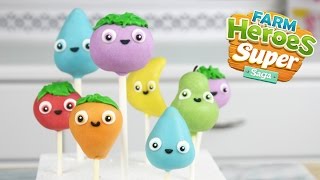 How to Make Farm Heroes Super Saga Cake Pops (+GIVEAWAY)!
