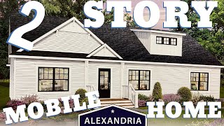 Incredible 2 story mobile home!! I've never been in a home this nice! Mobile Home Masters Tour