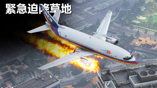 波音飛機緊急迫降草坪，中美洲航空110號班機事故【空難事件】