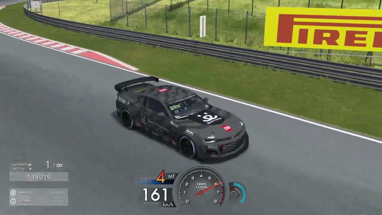 Chevrolet Camaro GT4 (Guerilla Mods) laptime 