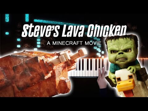 Steve's Lava Chicken (Piano Sheet) - Jack Black 