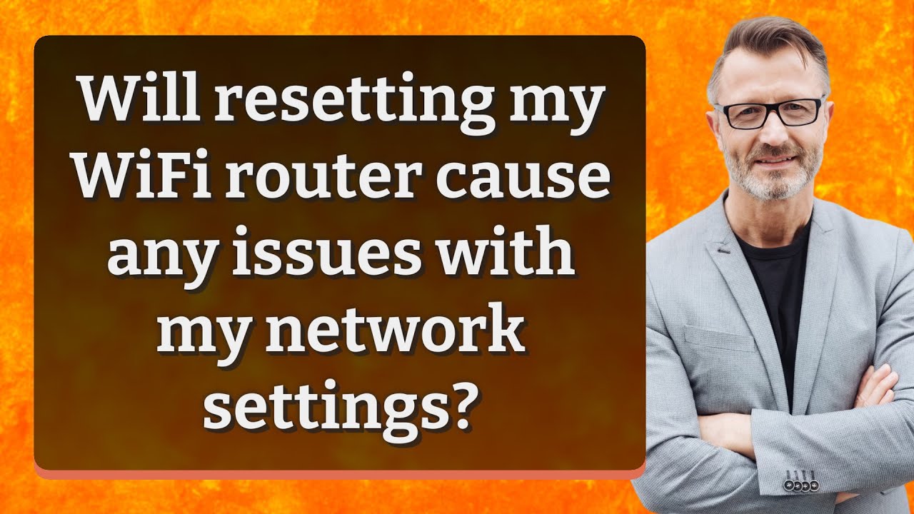 Will resetting my WiFi router cause any issues with my network settings
