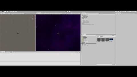 Start of Unity 2.5D Twinstick Space Shooter