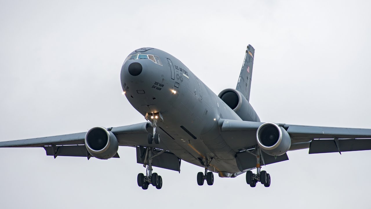 KC-10A Extender Touch and Go Buffalo Niagara Int'l Airport