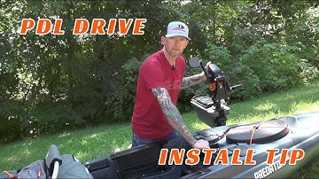 Old Town PDL Drive Installation Tip