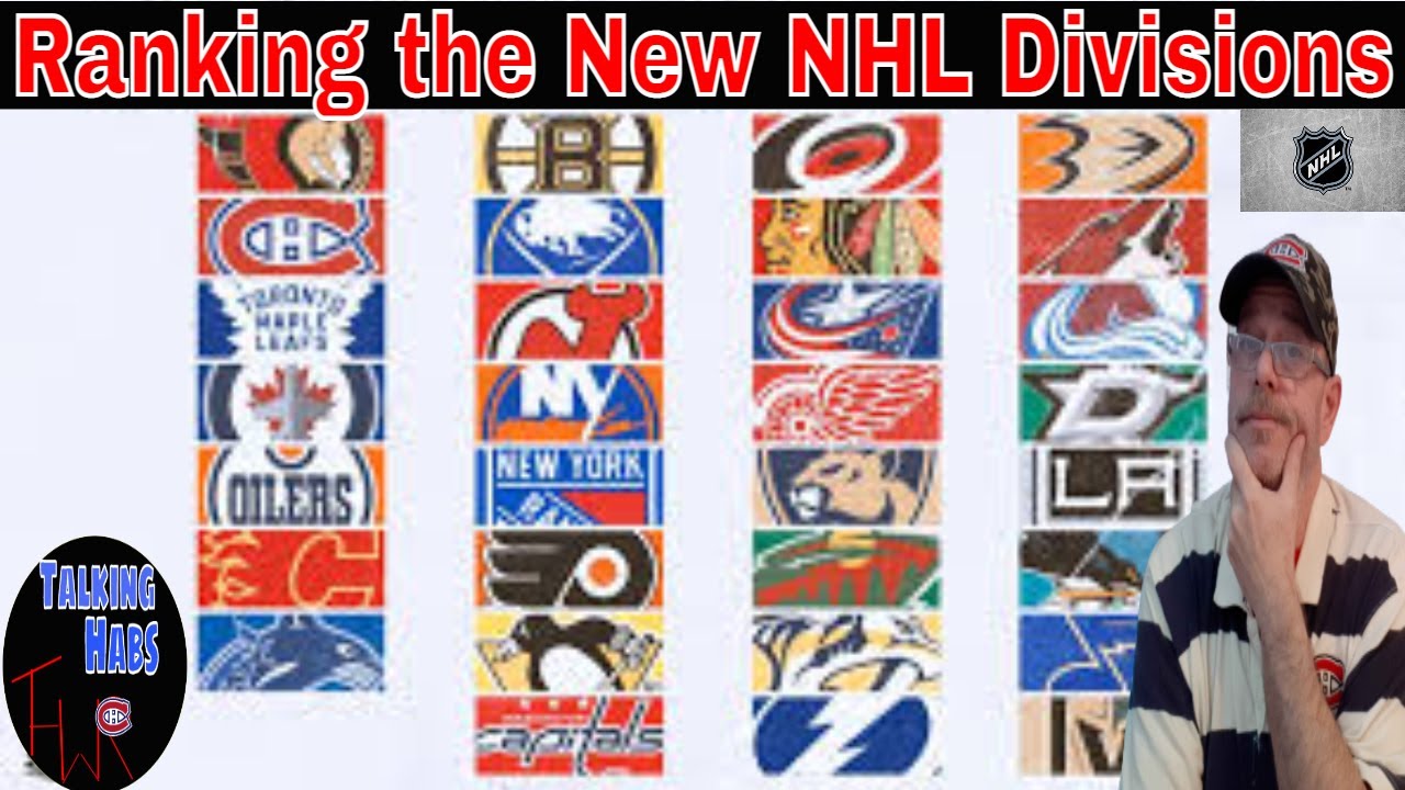 NHL Division Realignment Ranking the New Proposed Divisions by Teams