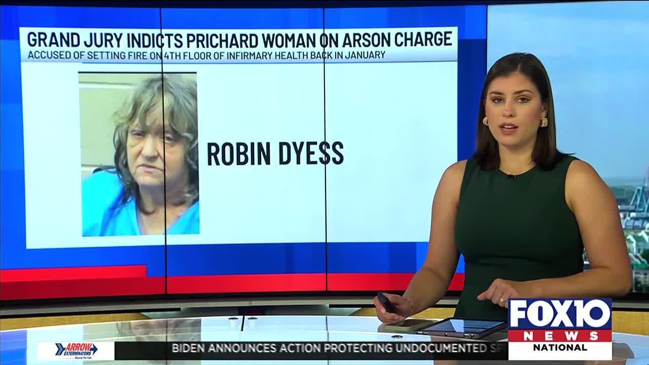 Grand jury indicts woman accused of setting fire to Mobile Infirmary ...