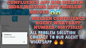 CONFLUENCE APP WAITING LIST PROBLEM SOLVE || WAITING LIST PROBLEM SOLVE || Kaushik dubey