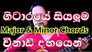 All Major And Minor Chords (tony M- Music Production)