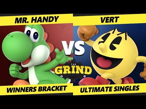Smash Ultimate Tournament - Mr. Handy (Yoshi)  Vs. Vert (Pac-Man) - The Grind 75 SSBU Bracket