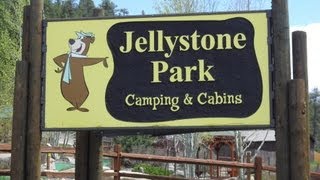 A drive through Jellystone Park near Estes Park, Colorado
