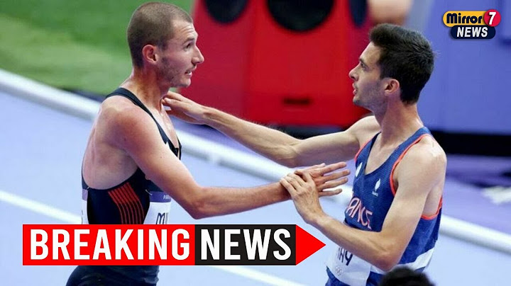 Team GB Runner Confronts French Athlete After Pair Collide in Final Moments of Men's 5000m Heat
